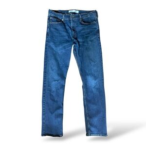 Signature by Levi's Strauss & Co. Blue Straight Denim, 32